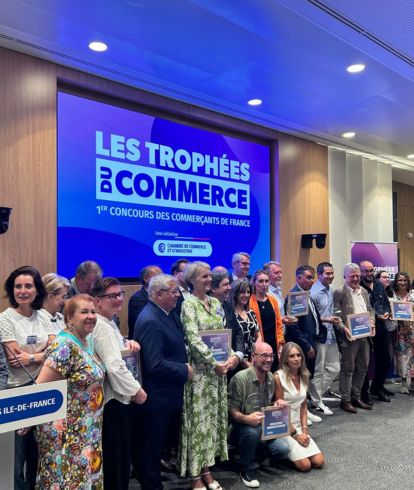 Remise des prix des Trophées du Commerce